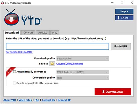 It supports many video hosting sites, including YouTube, Facebook, Vimeo, and more. . Ytd download